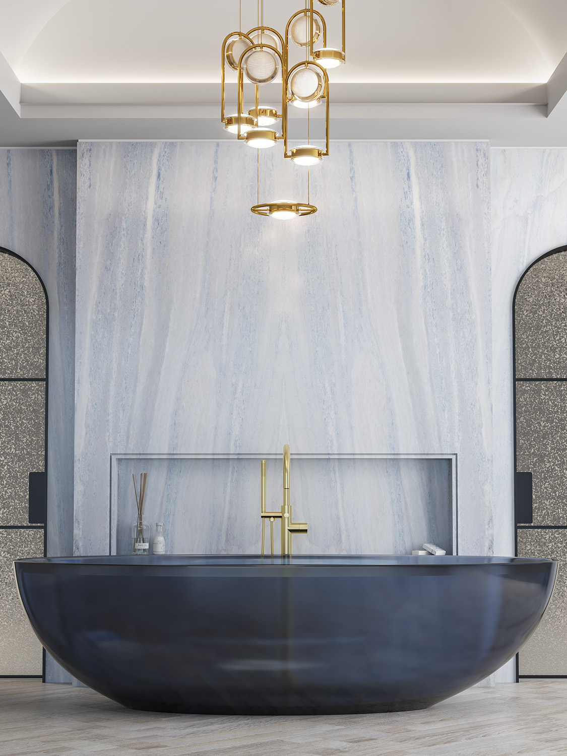 Peetri lnc 2SLASBLU 1 stone tile and slab material
